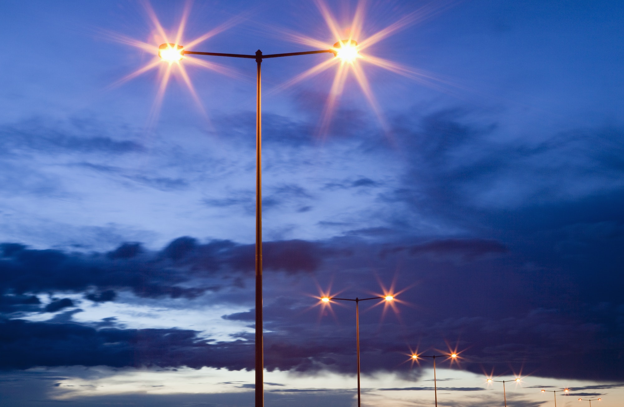 Street Lights at Dusk